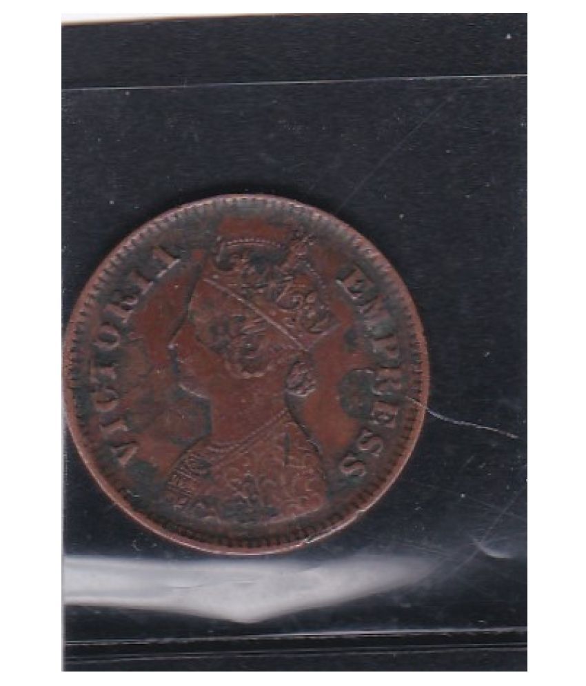     			VICTORIA 1/2 PICE INDIA 1897 VERY FINE ONDITION SEE PHOTO