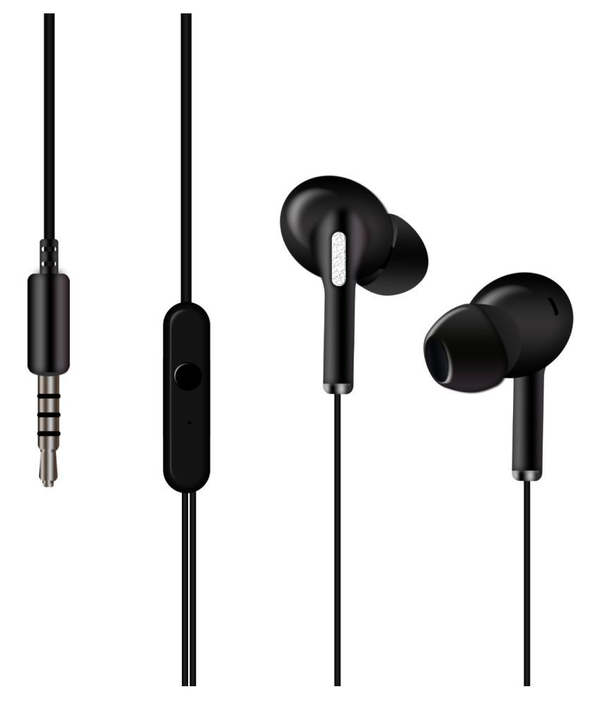 hitage Pro Earphone CONCH In Ear Wired With Mic Headphones/Earphones