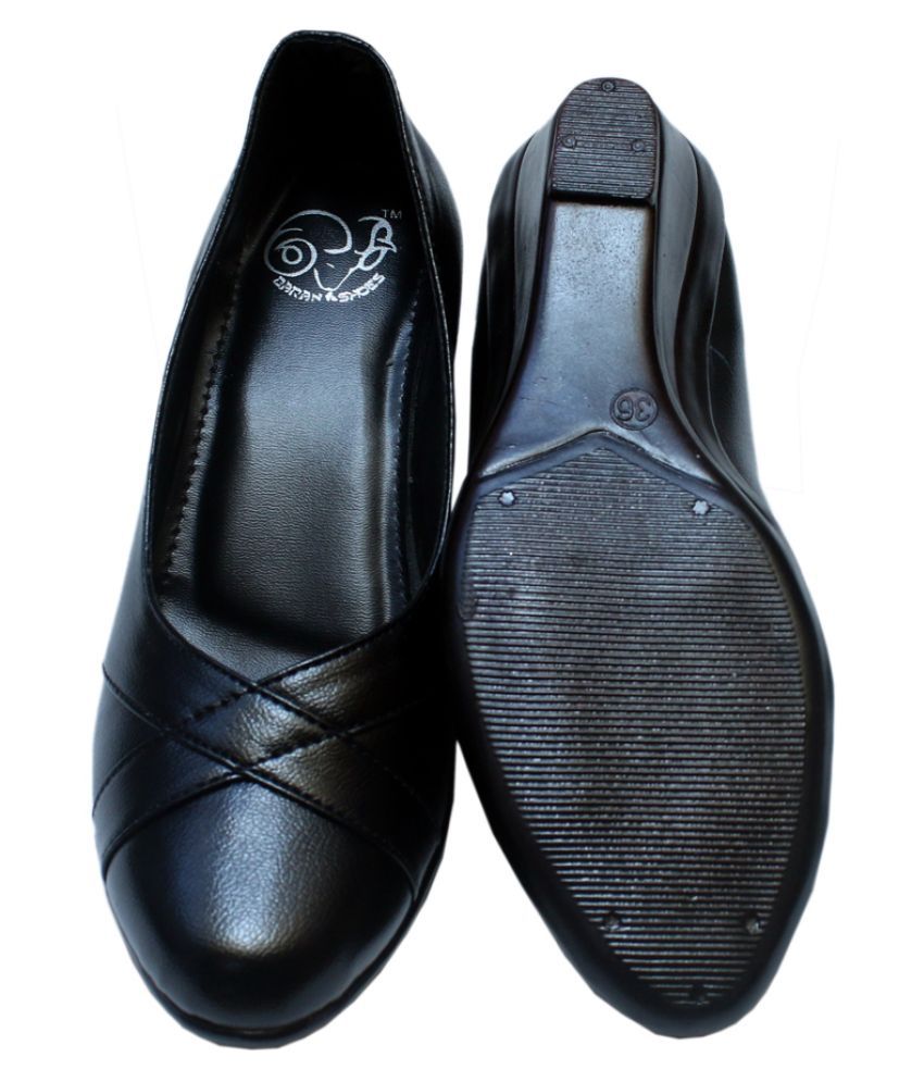 Buy BARANSHOES Black Ballerinas Online at Best Price in India - Snapdeal