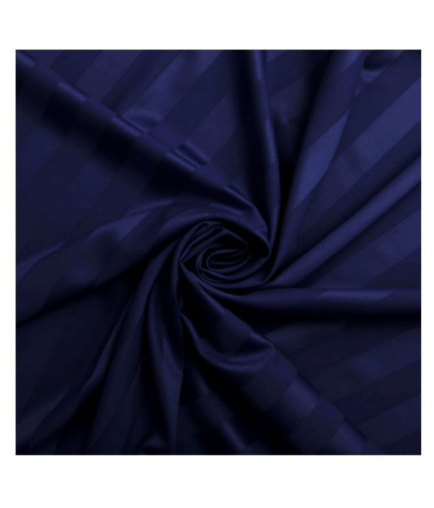 HS Satin Stripe Double Bedsheet with 2 Pillow Covers ( 274 cm x 274 cm