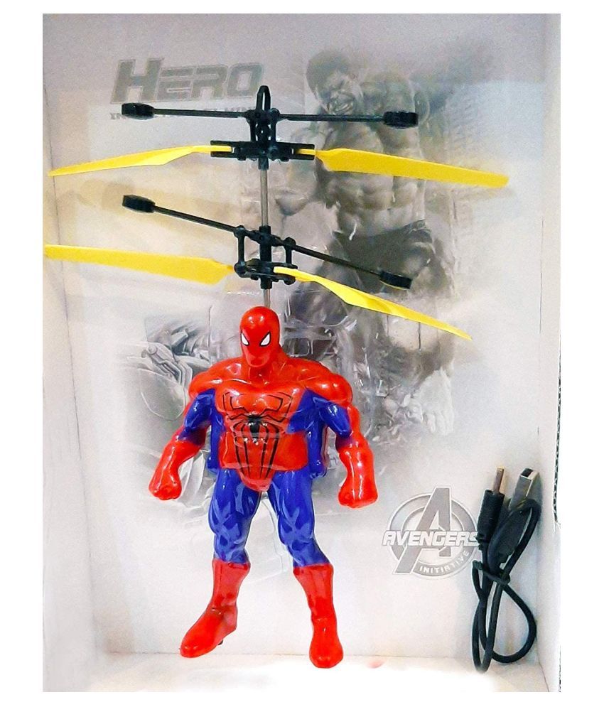 spider man flying figure