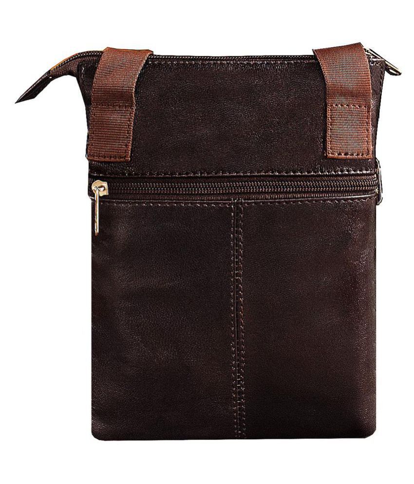 ABYS Genuine Leather Sling Bag For Men And Women -Boys & Girl's: Buy ...