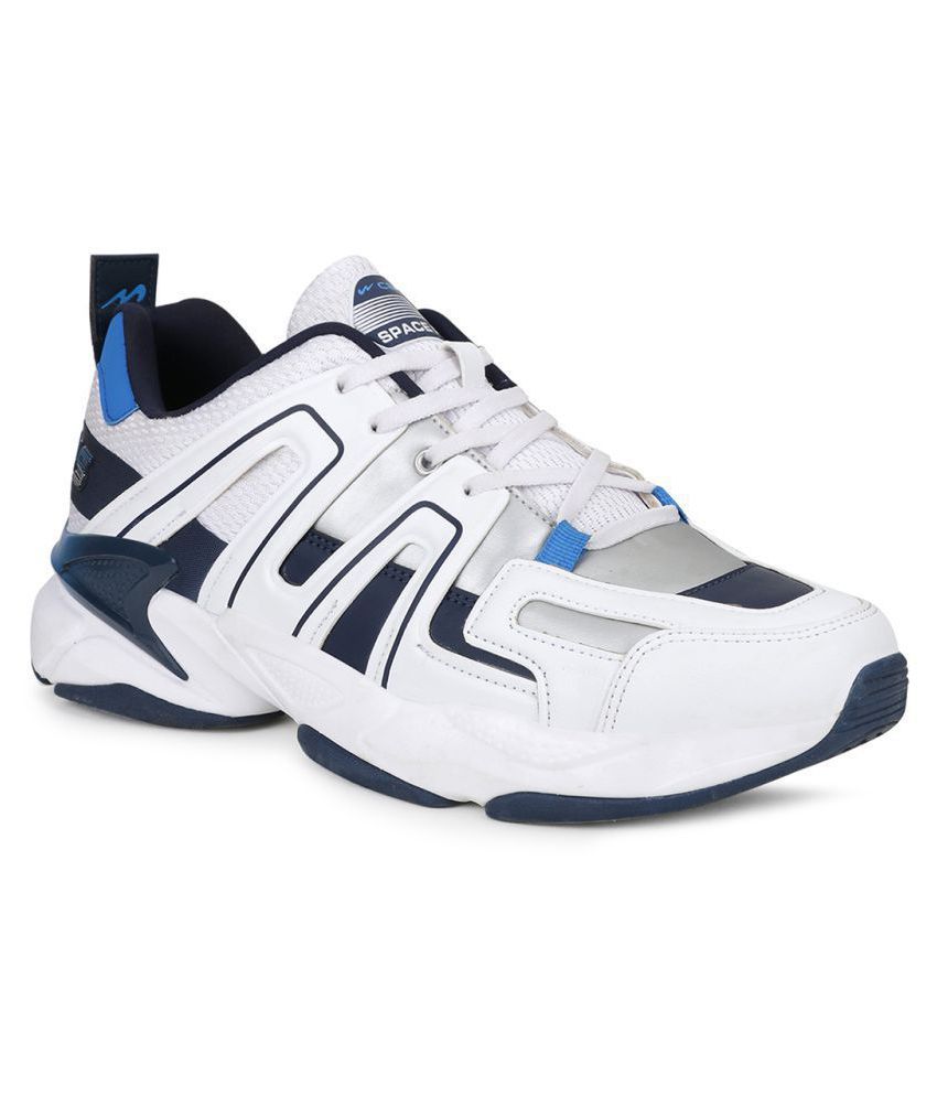     			Campus SPACE-RIDER White  Men's Sports Running Shoes