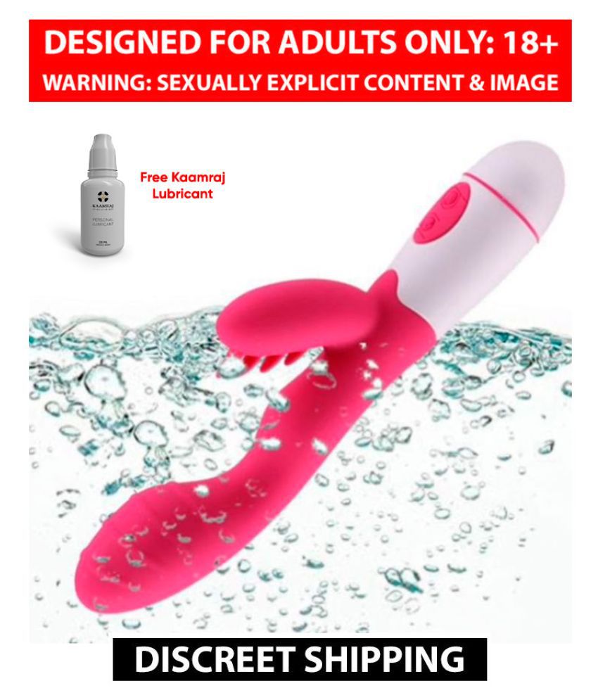     			Easy To Hide G-spot Vibrator And Clitoris Massager With USB Charging Sex Toy For Women By Naughty Nights + Free Kaamraj Lubricant