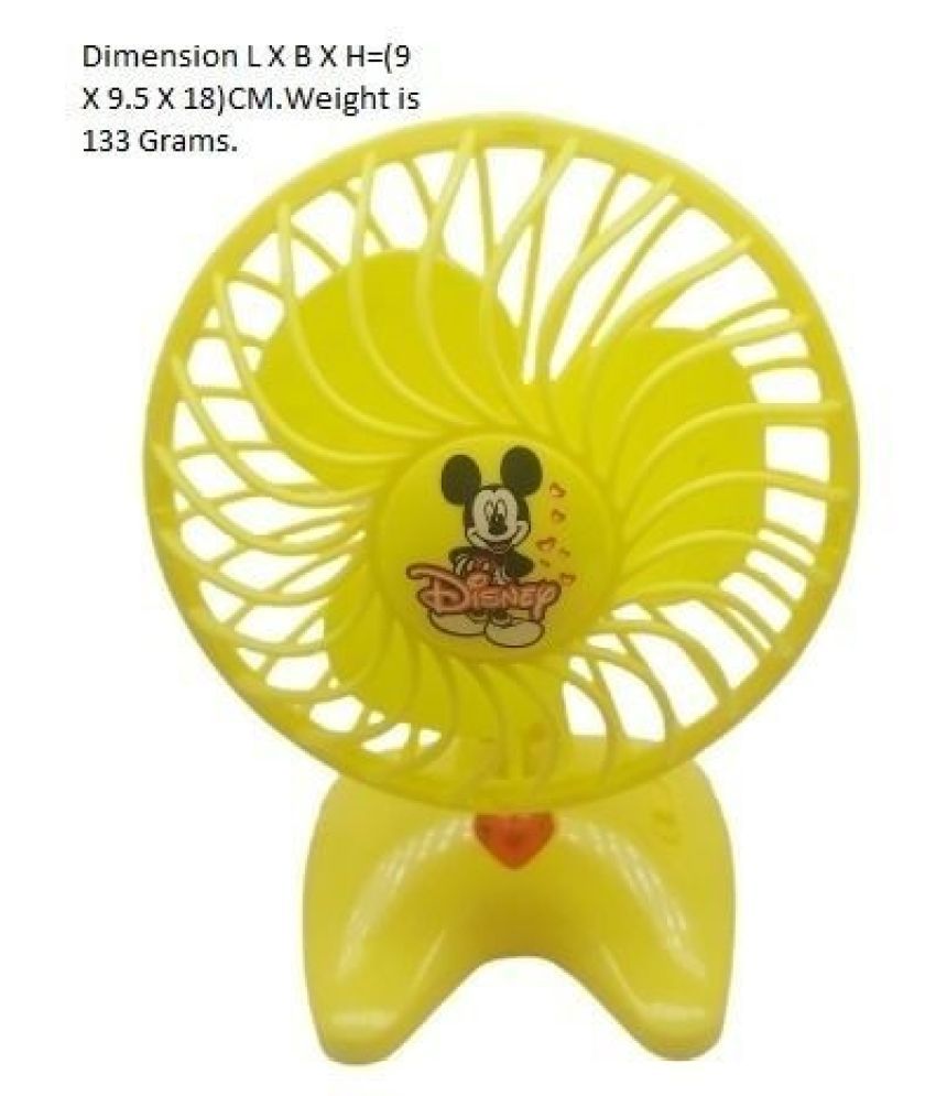mickey mini fan