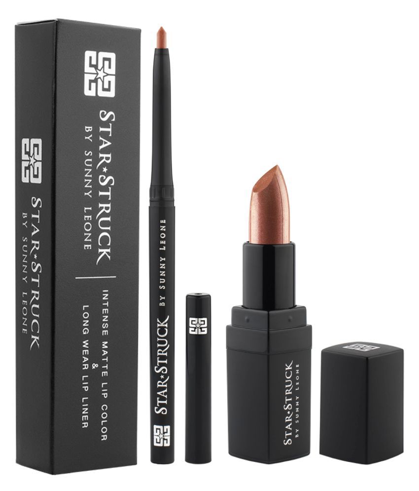 Bronze Beauty 2 Piece Set (Intense Matte Lip color,Lip Liner) Buy Bronze Beauty 2 Piece Set