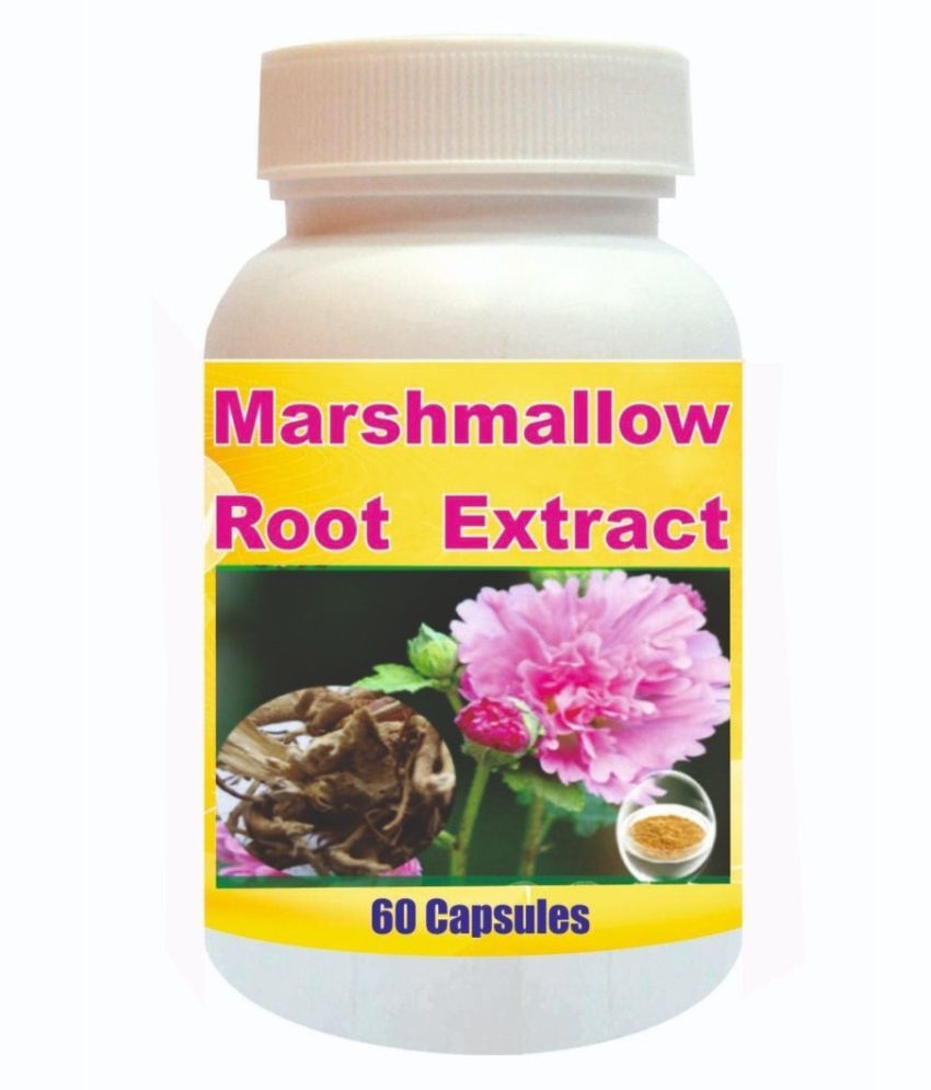 Tonga Herbs Marshmallow Root Extract Capsules 60 Capsules (Get The