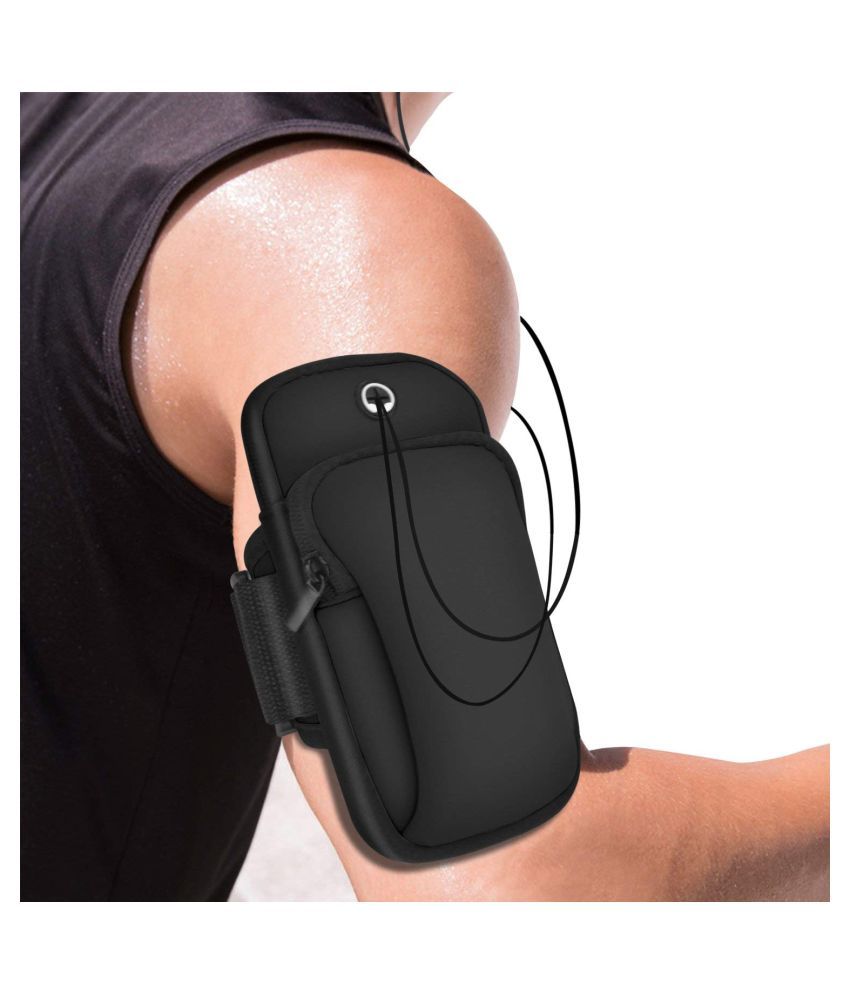 Neoprene Armband for Running Water Resistant Washable Mobile Holder Arm