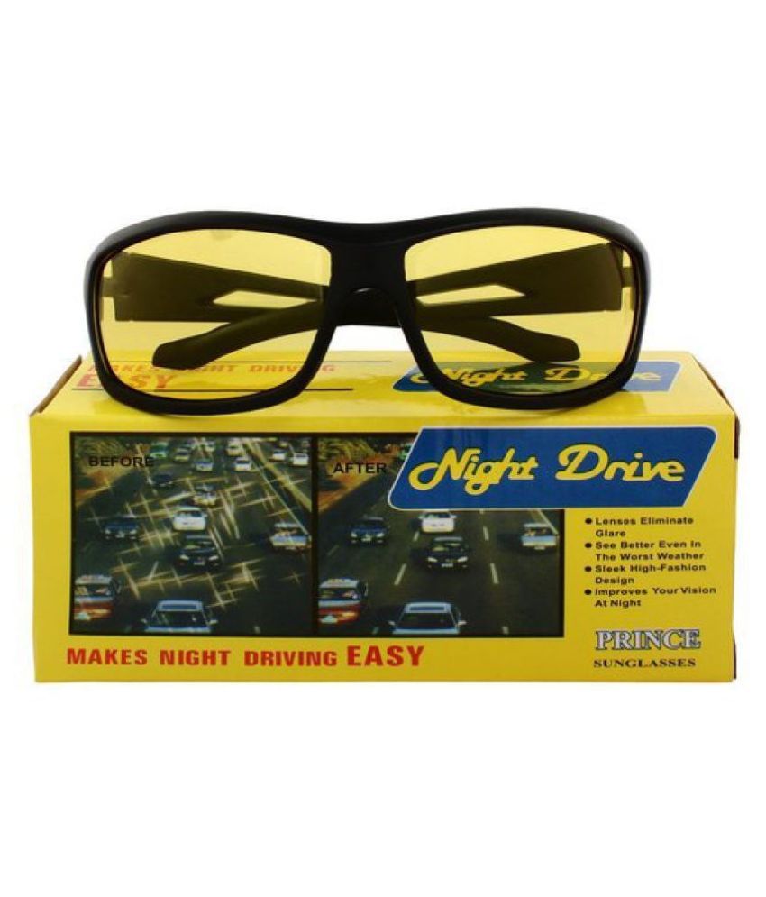 Vision Night Vsion Driving Sunglasses Around Glasses with Anti