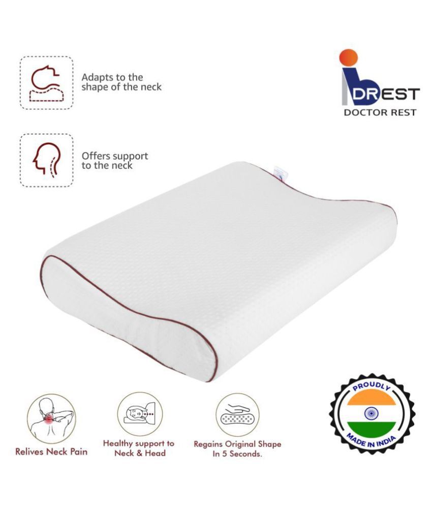 DOCTOR REST Single Memory Foam Pillow Buy DOCTOR REST Single Memory