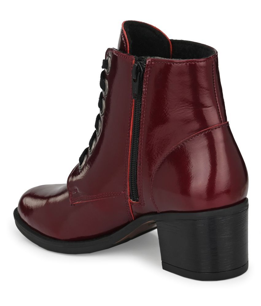 Delize Brown Mid Calf Chelsea Boots Price in India Buy Delize Brown