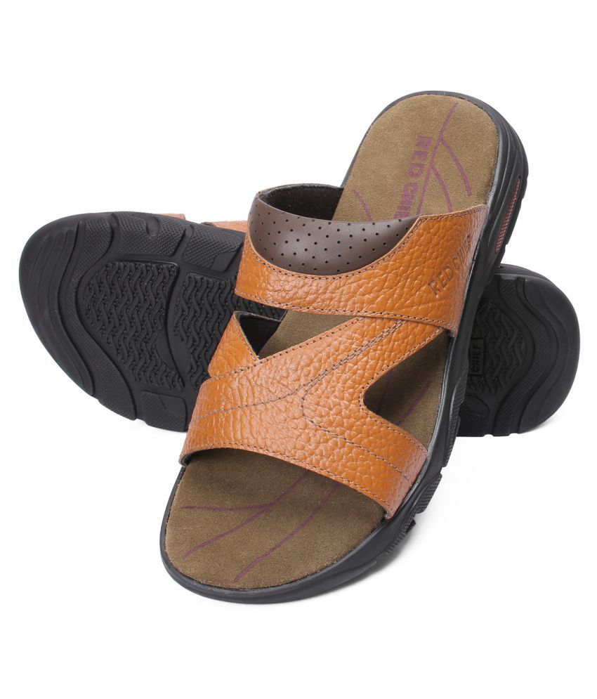 red chief tan slippers
