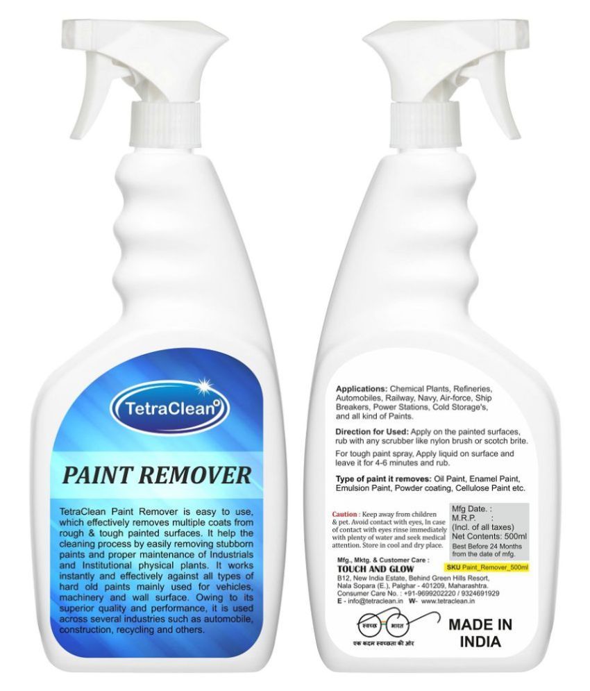 TetraClean Paint Remover/Paint Remover Spray/Oil paint/Enamel Paint