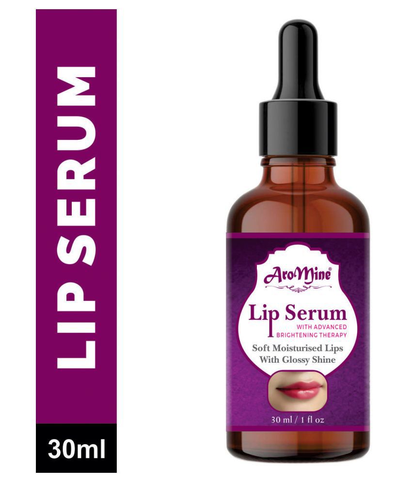 Aromine Pink Lip Serum- For Glossy, Shiny & Soft Lips (Moisturizing & Nourishing) Men & Women Face Serum 30 mL
