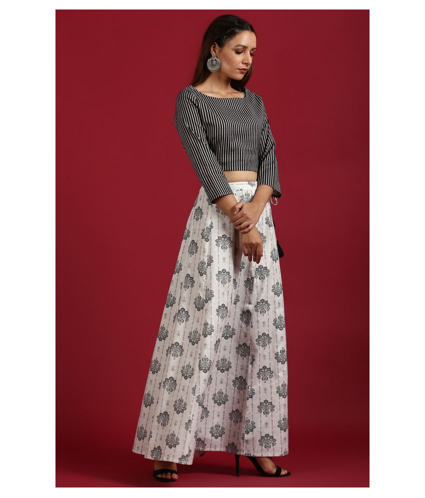skirt with straps zara
