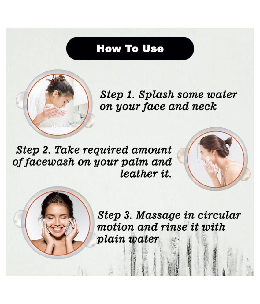 luxurious ayurveda face wash