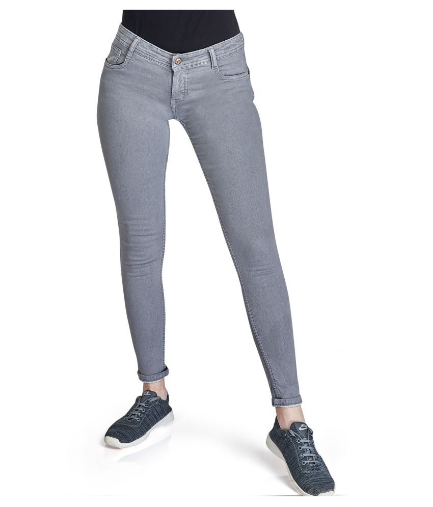     			Rea-lize Cotton Lycra Jeans - Grey