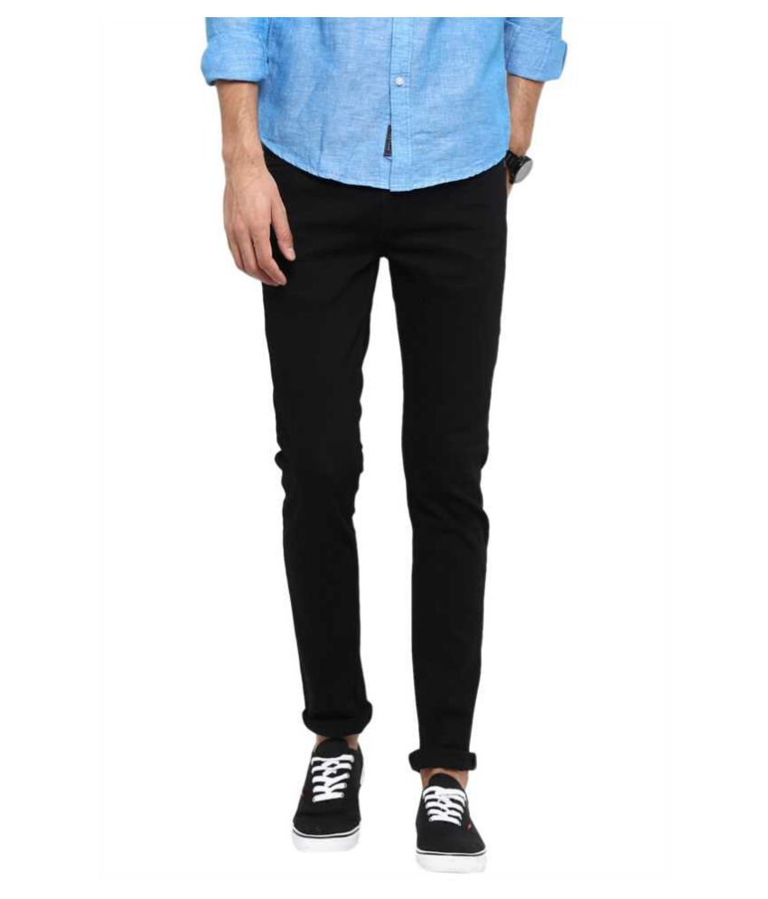     			Lawson - Black Cotton Blend Skinny Fit Men's Jeans ( Pack of 1 )