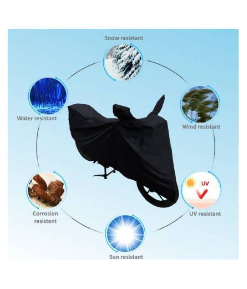 Arya Enterprises Two Wheeler Body Cover & Waterproof With Mirror ...