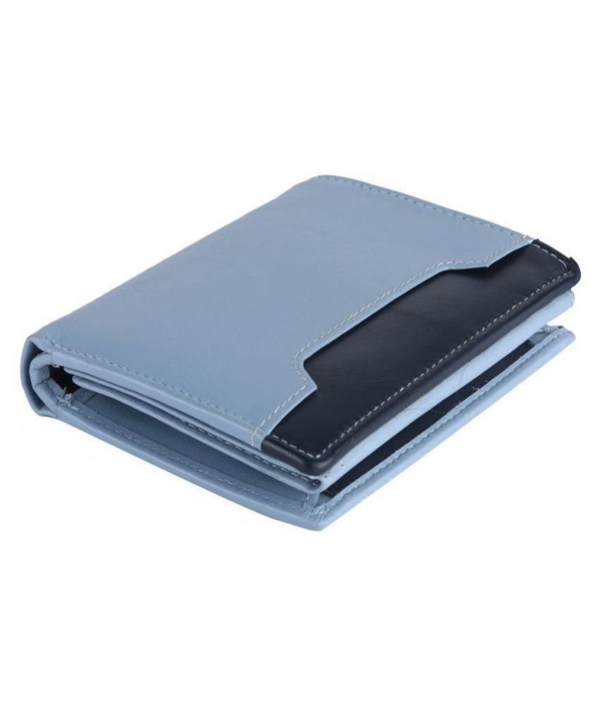 Buy Gemini Leather Blue Fashion Regular Wallet Online at Best Price in