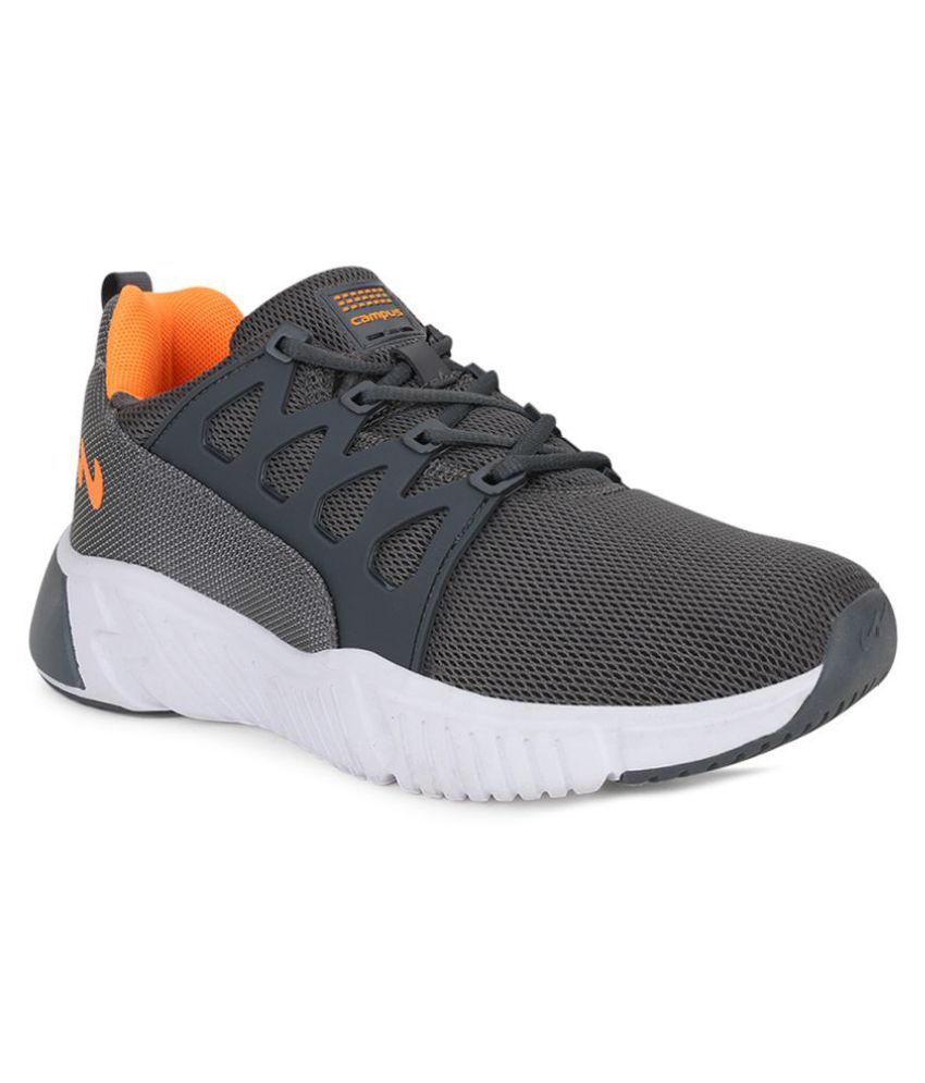     			Campus BARLEY Grey Men's Sports Running Shoes