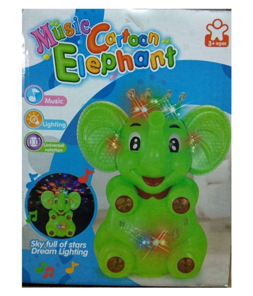 moving elephant toy