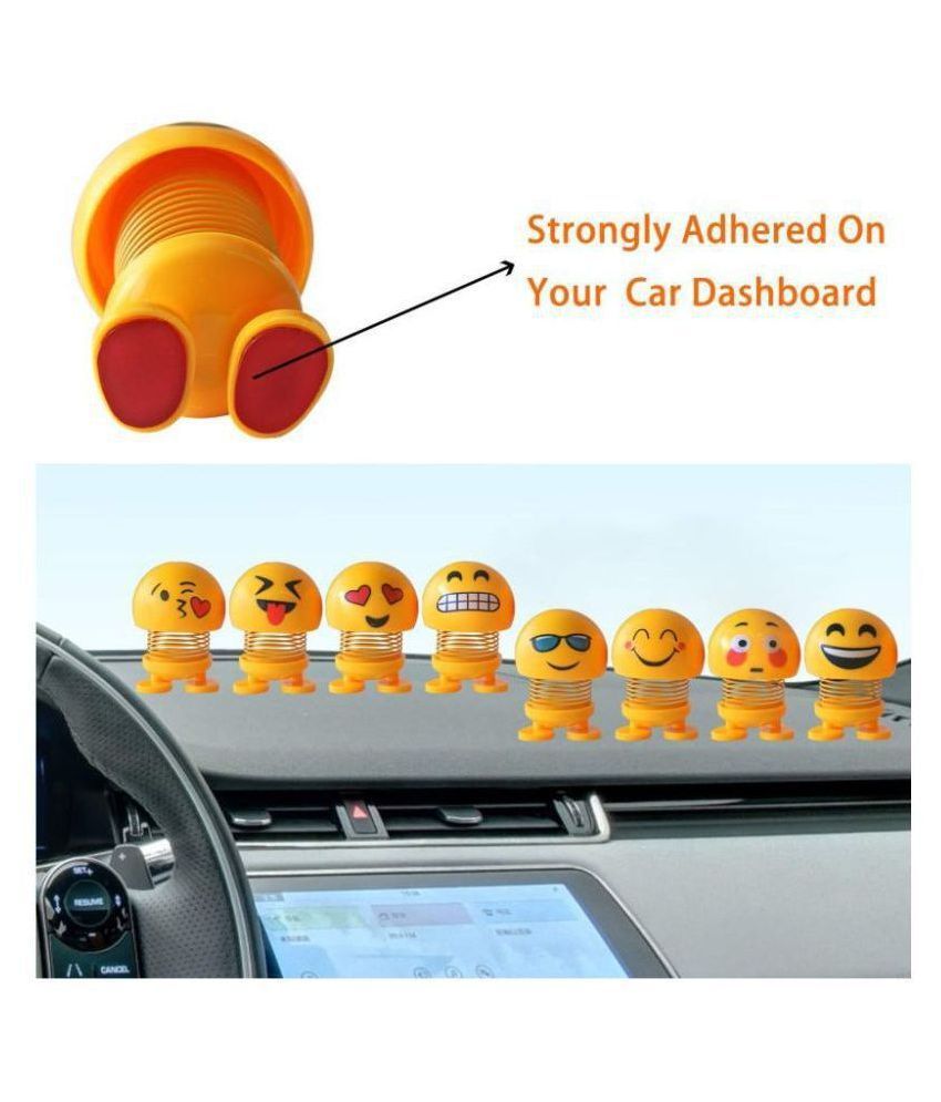 KDM Smiley car dashboard emoji pack of 8 Buy KDM Smiley car dashboard