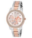 Cosmic Metal Round Womens Watch