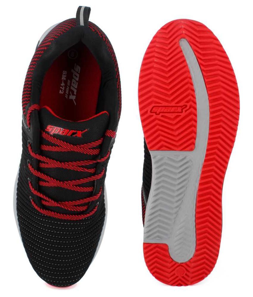 Sparx SM-472 Running Shoes Black: Buy 