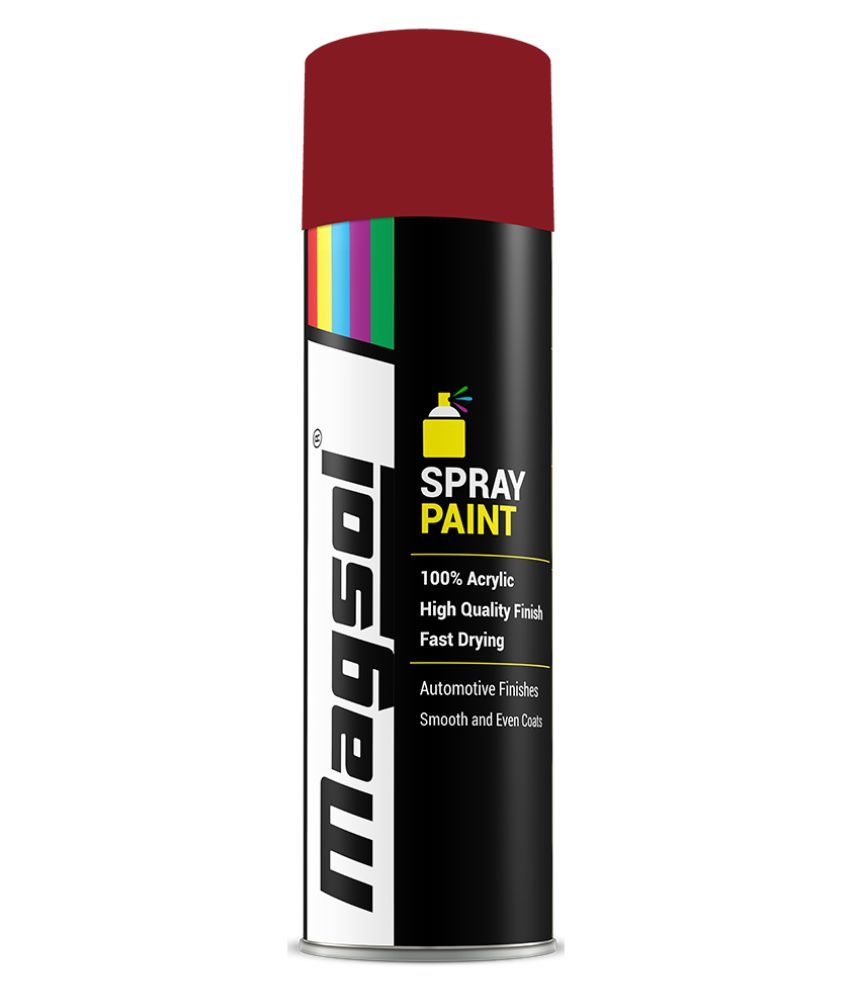 MAGSOL Spray Paint Ruby Red Multipurpose Use Spray Paint For Car and