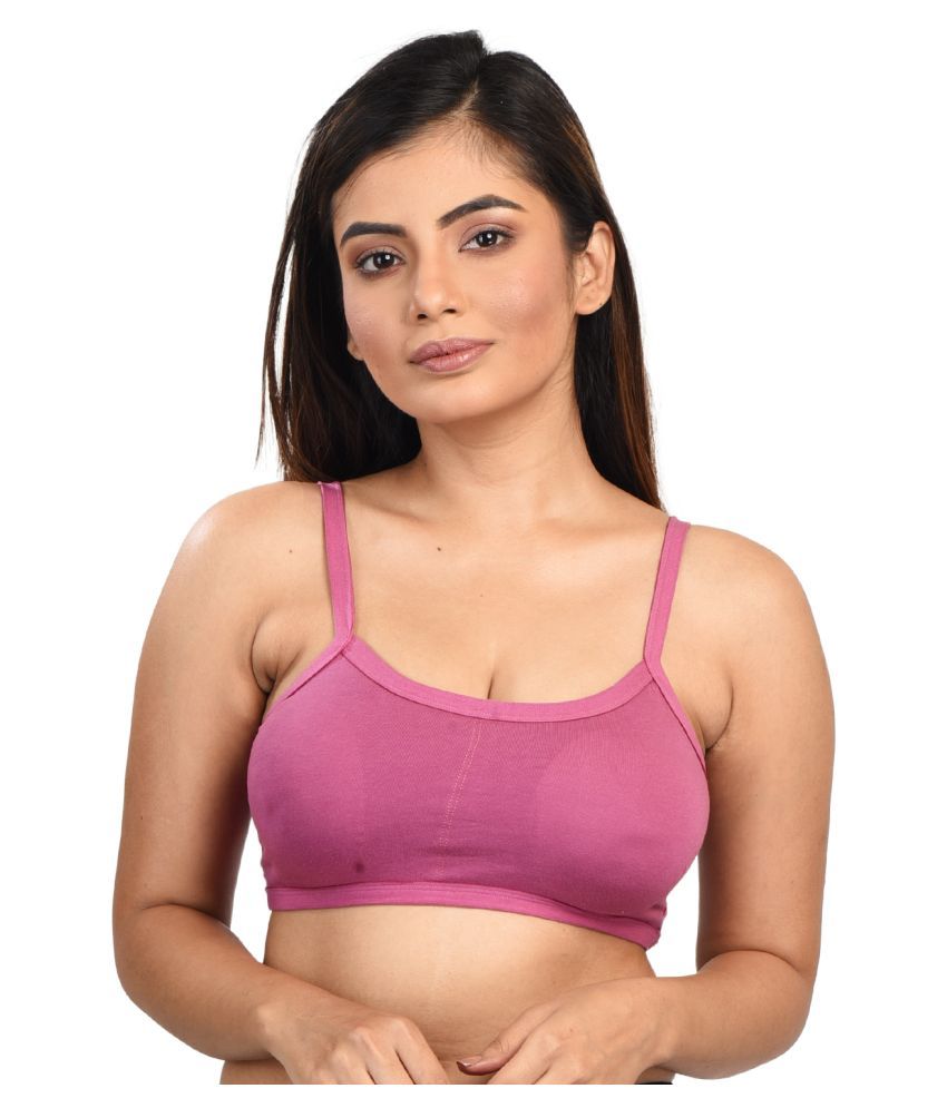     			DUI KONNA Cotton Air Bra - Purple