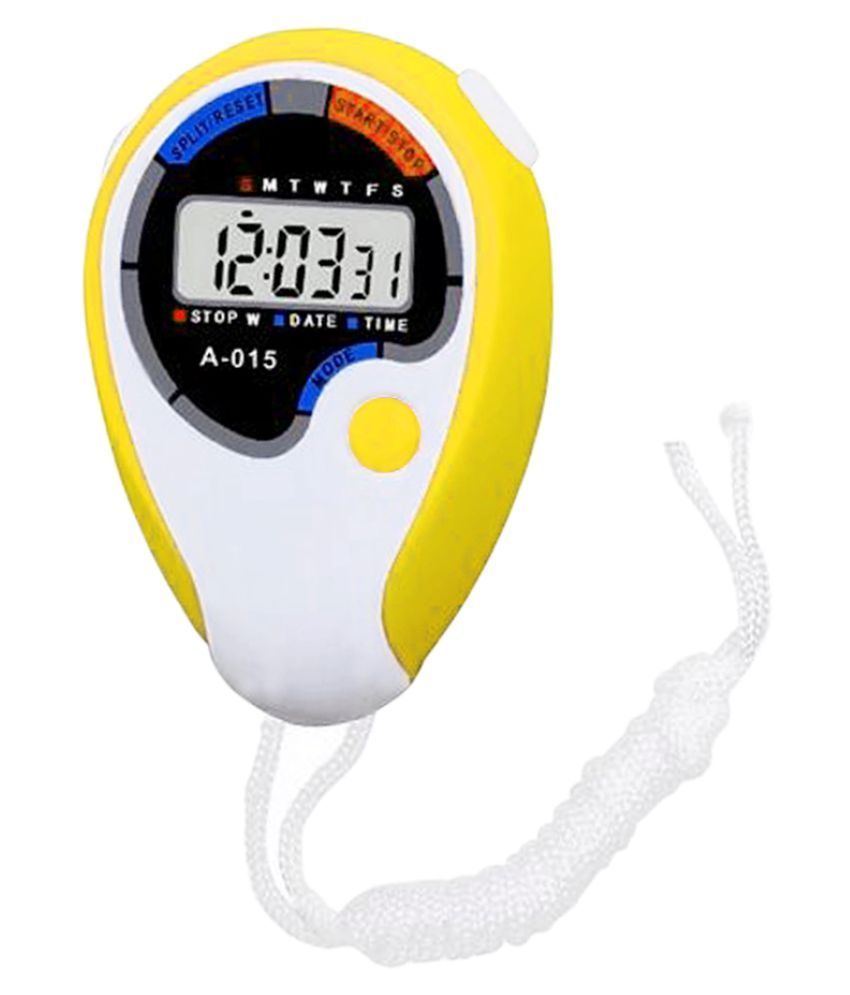 FR Handheld Stopwatch Date,Time,Sports Stopwatch Digital Counter Timer