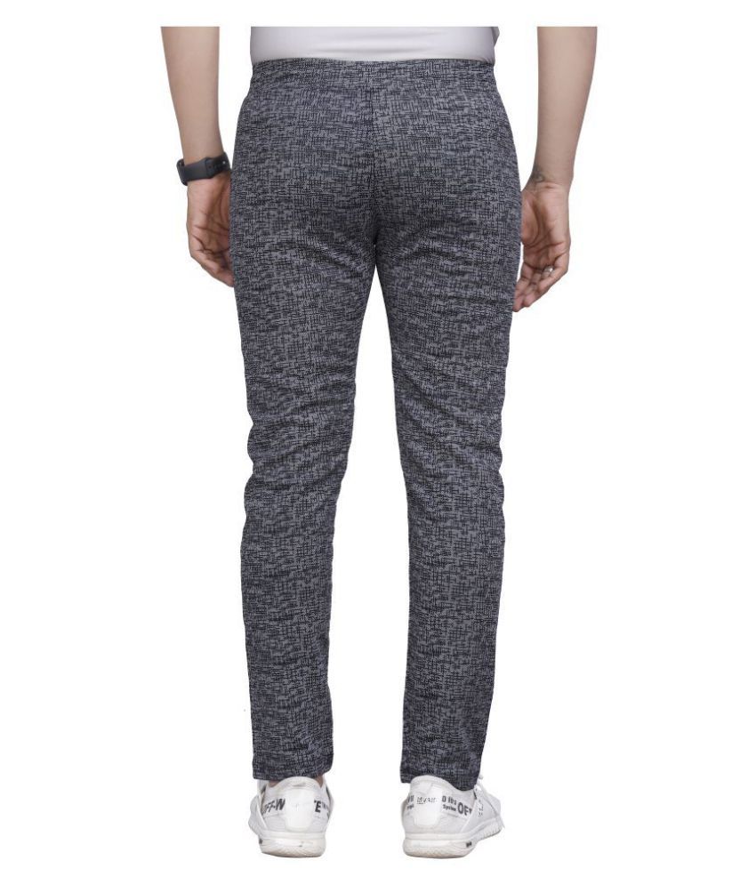 cotton blend track pants