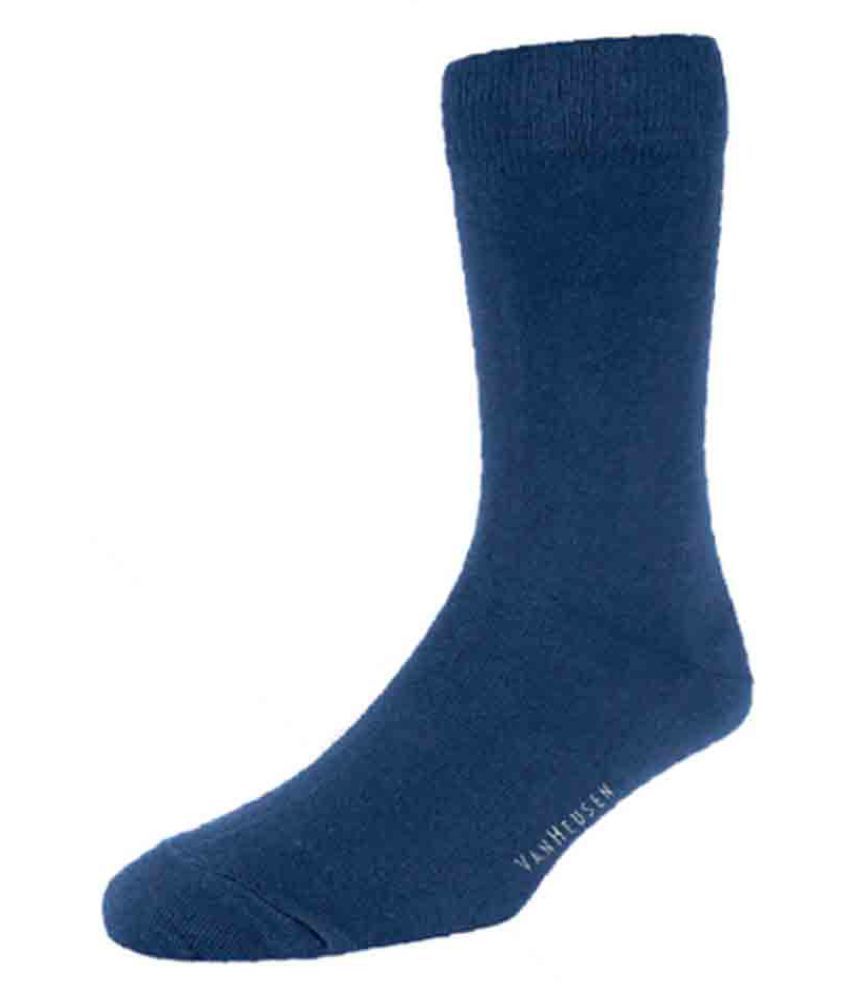 Van Heusen - Cotton Men's Solid Multicolor Full Length Socks ( Pack of ...