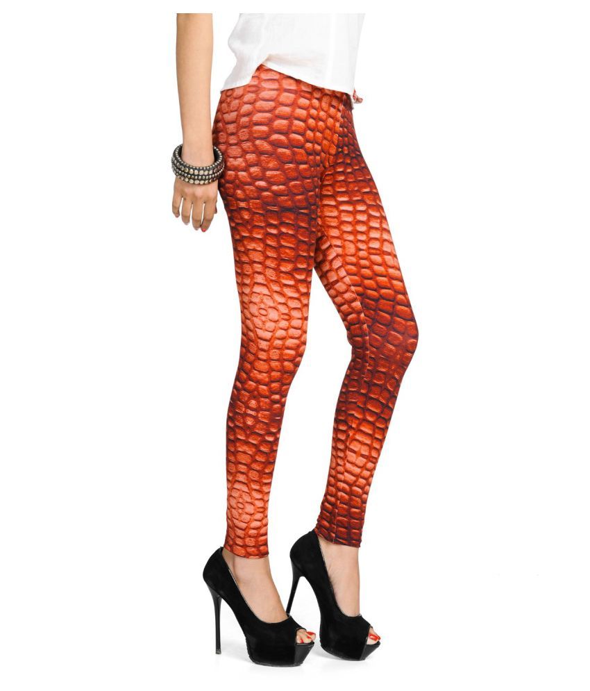 red lycra tights
