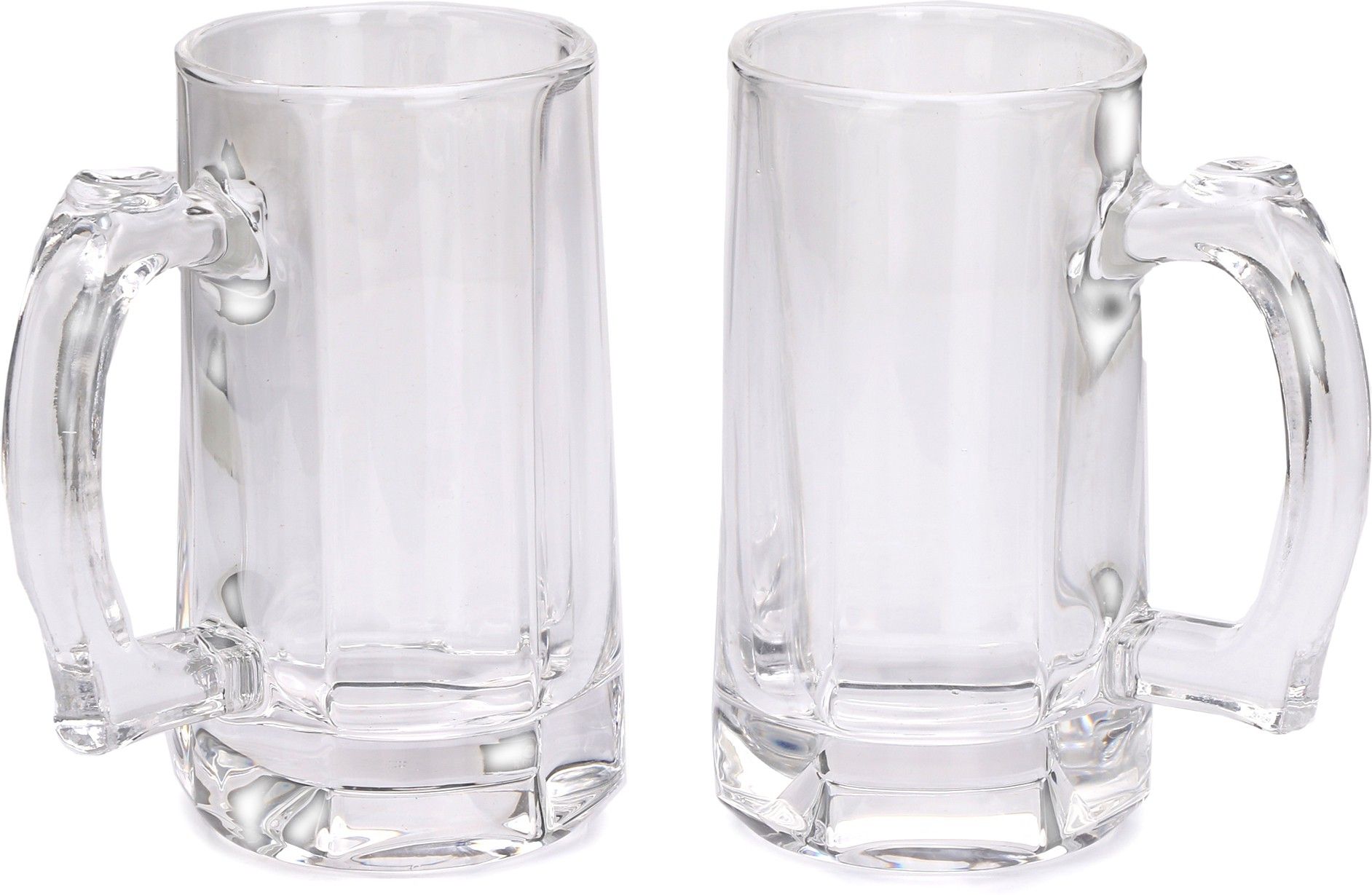     			Afast Beer Mug Glasses Set,  400 ML - (Pack Of 2)