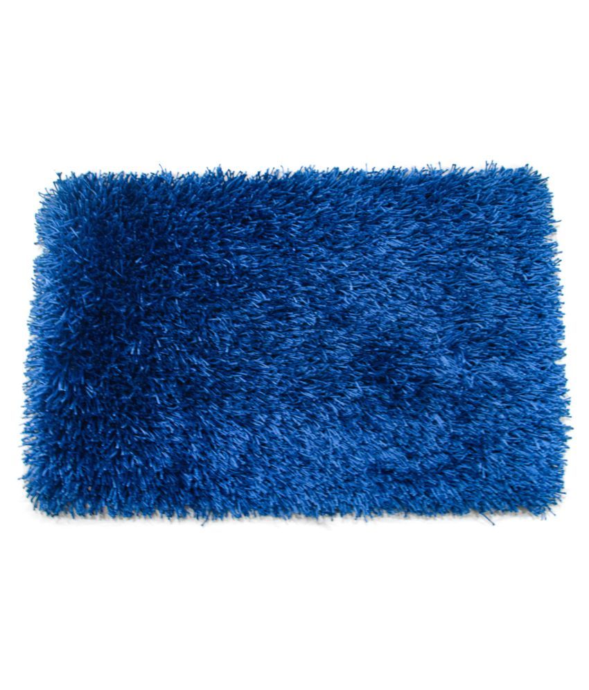 Ever Green Carpets Blue Single Antiskid Door Mat Buy Ever Green