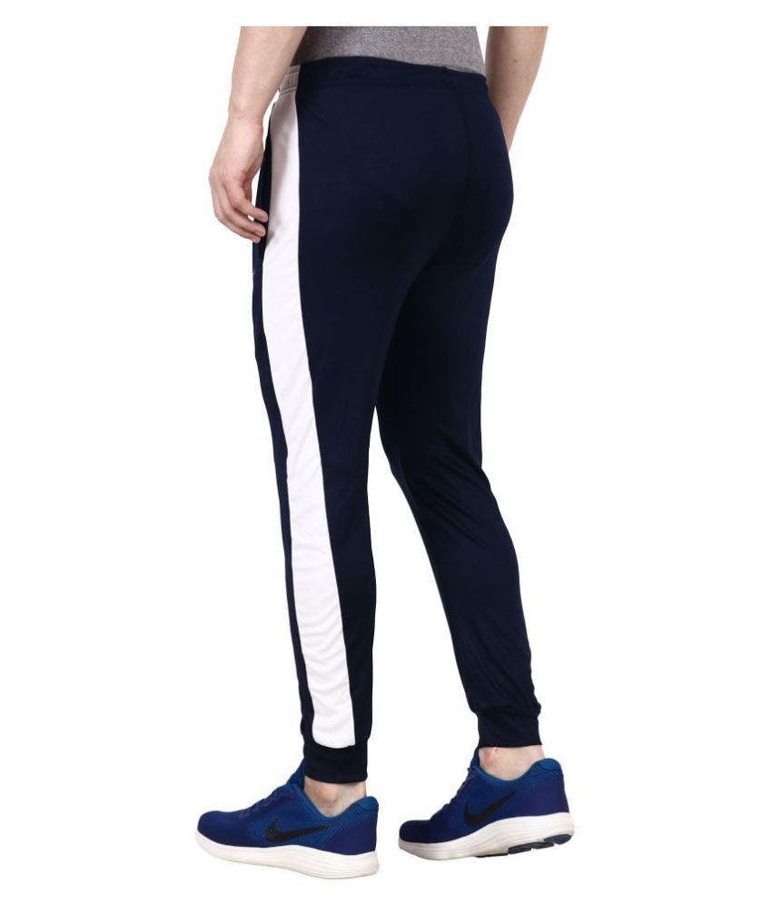 Deuce Sports Men Blue Solid Regular fit Track Pants Buy Deuce Sports