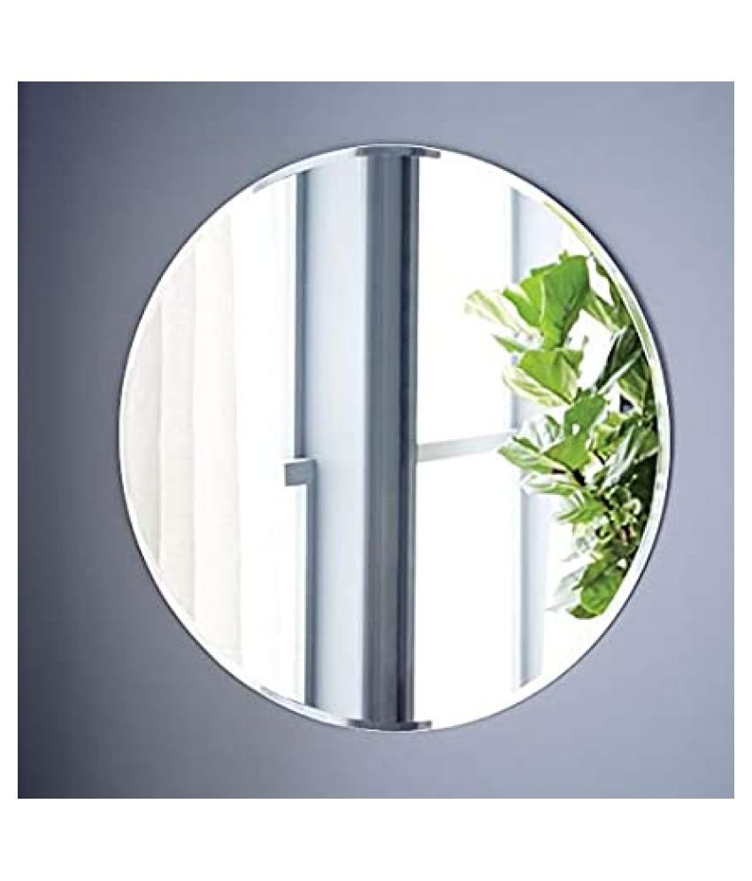 ARVIND SANITARY Mirror Wall Mirror ( 21 x 21 cms ) - Pack of 1