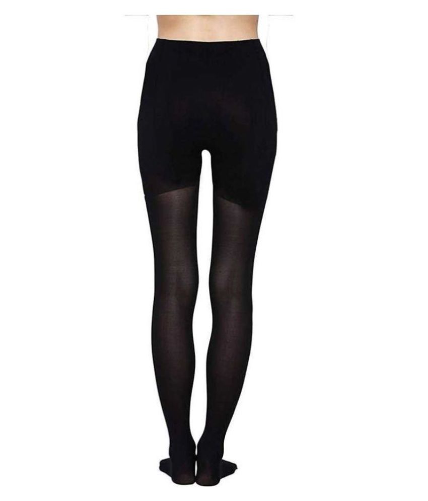 Dream World Black Stockings for women free size: Buy Online at Low ...