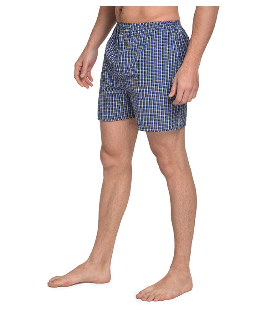 Luric Blue Boxer - - Buy Luric Blue Boxer - Online at Low Price in ...