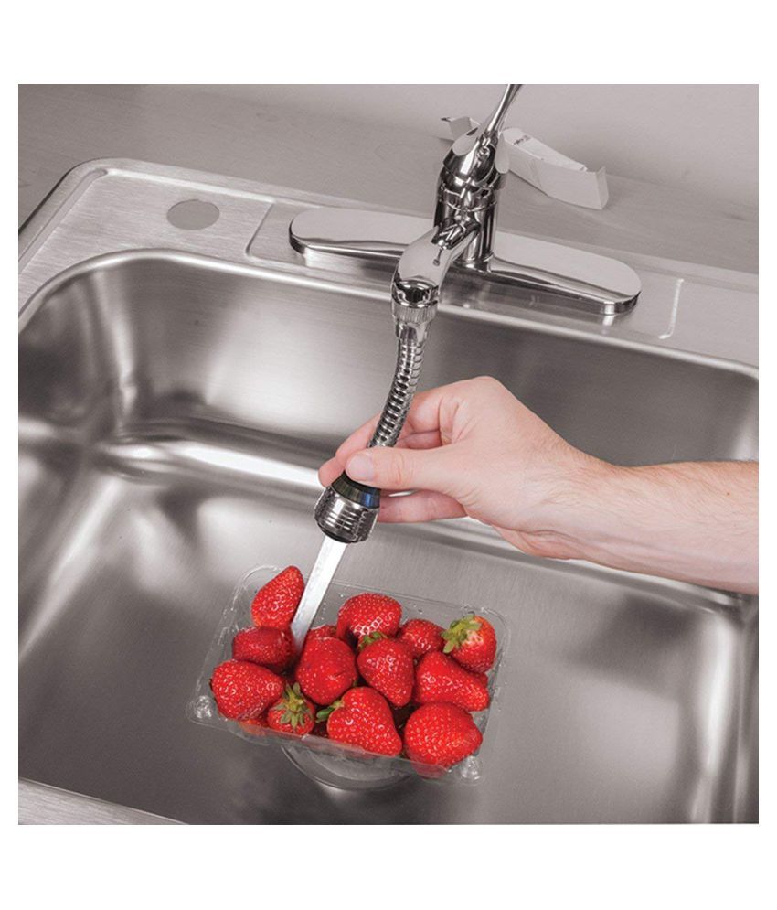Gatih Kitchen Tap Head WaterSaving 3 Gear Adjustable, 360° Swivel