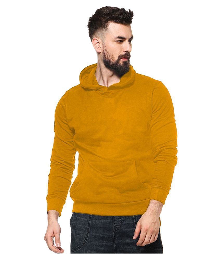     			Leotude Yellow Sweatshirt