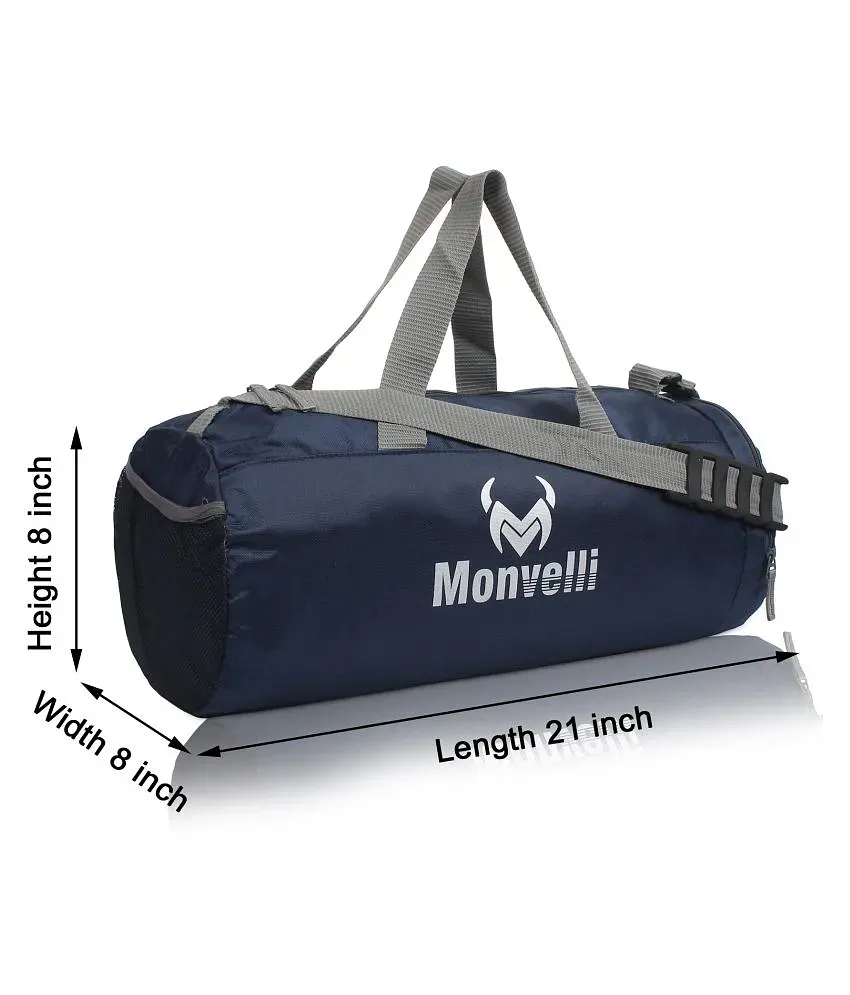 monvelli Large Polyester Gym Bag Buy monvelli Large Polyester