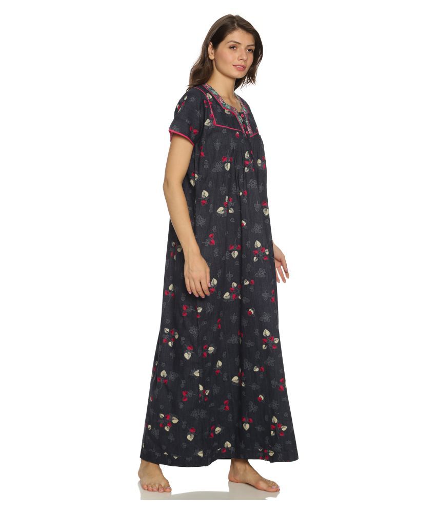 indian cotton night gowns