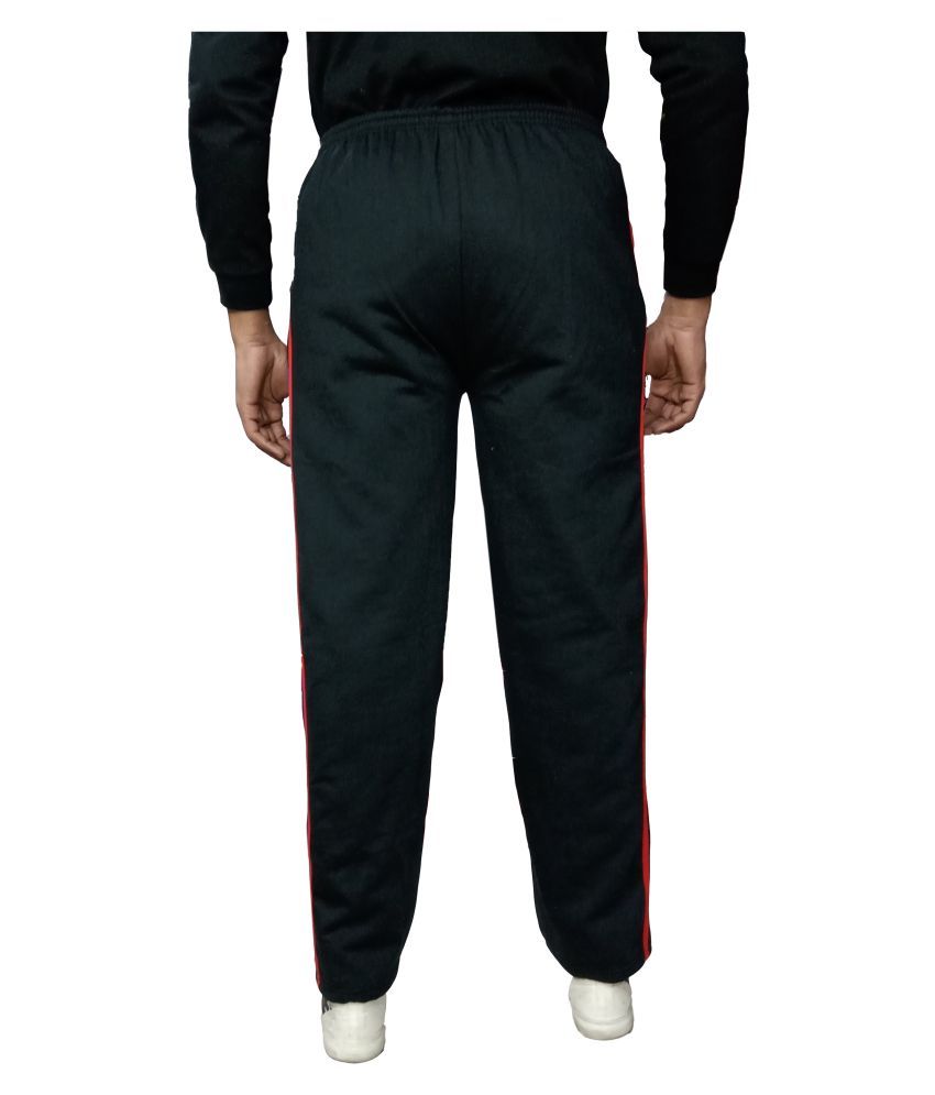 woolen track pants