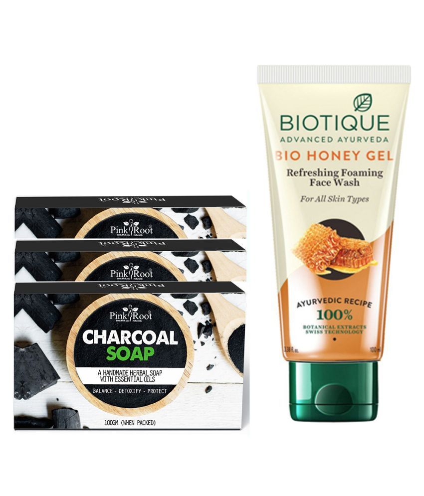 biotique charcoal face wash