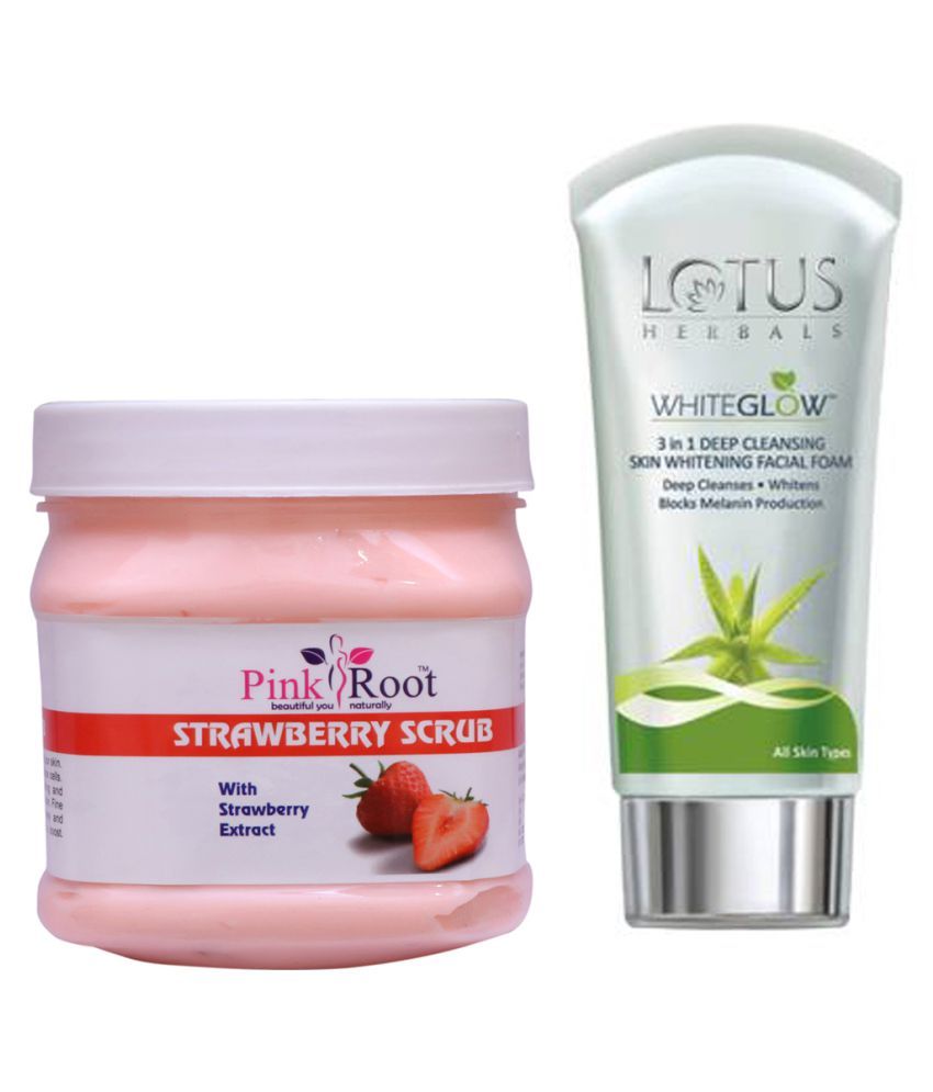 lotus strawberry face wash