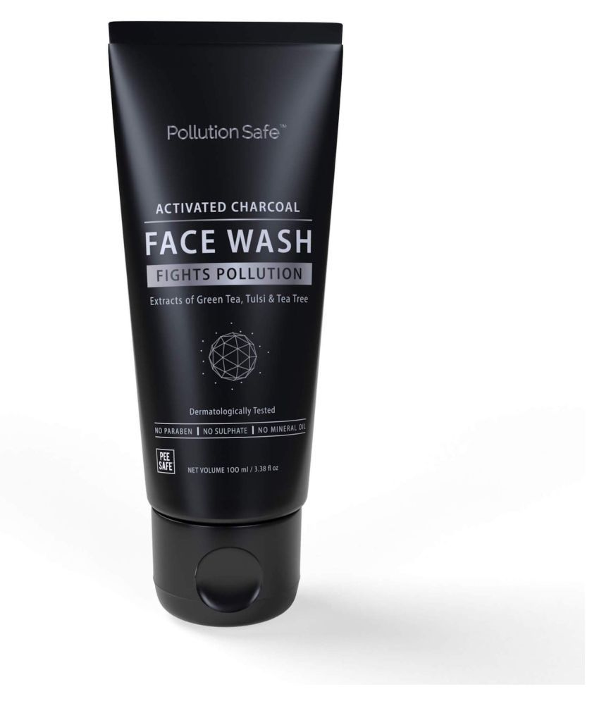 Pollution Safe Activated Charcoal Face Wash 100 mL