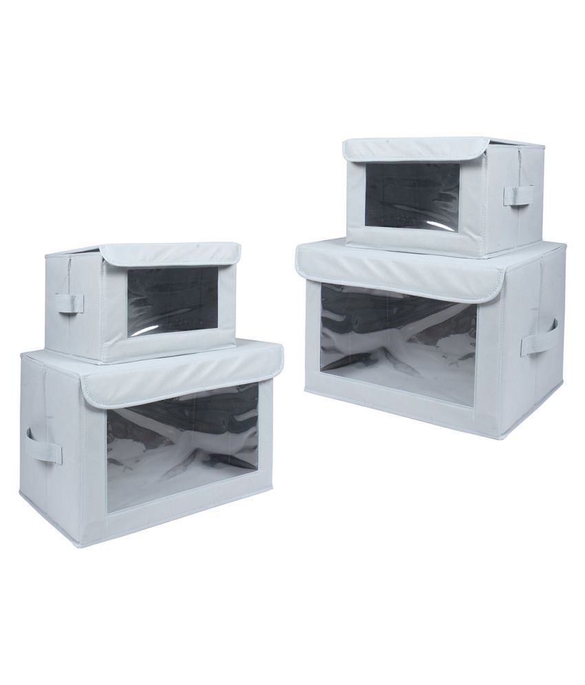 PrettyKrafts Flip Top Collapsible Storage Boxes for toys,Books, Clothes